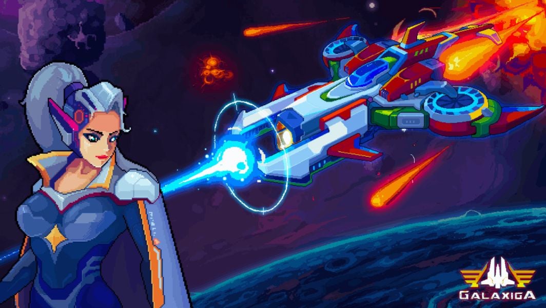 Galaxiga Arcade Shooting Game