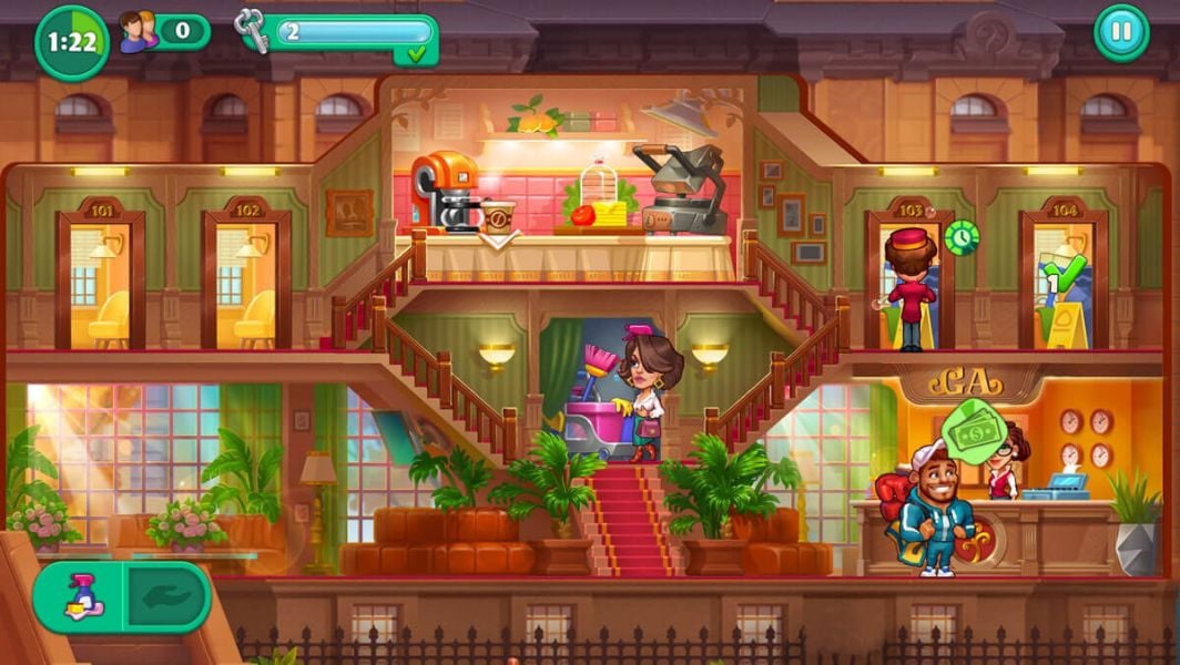 Grand Hotel Mania: Management